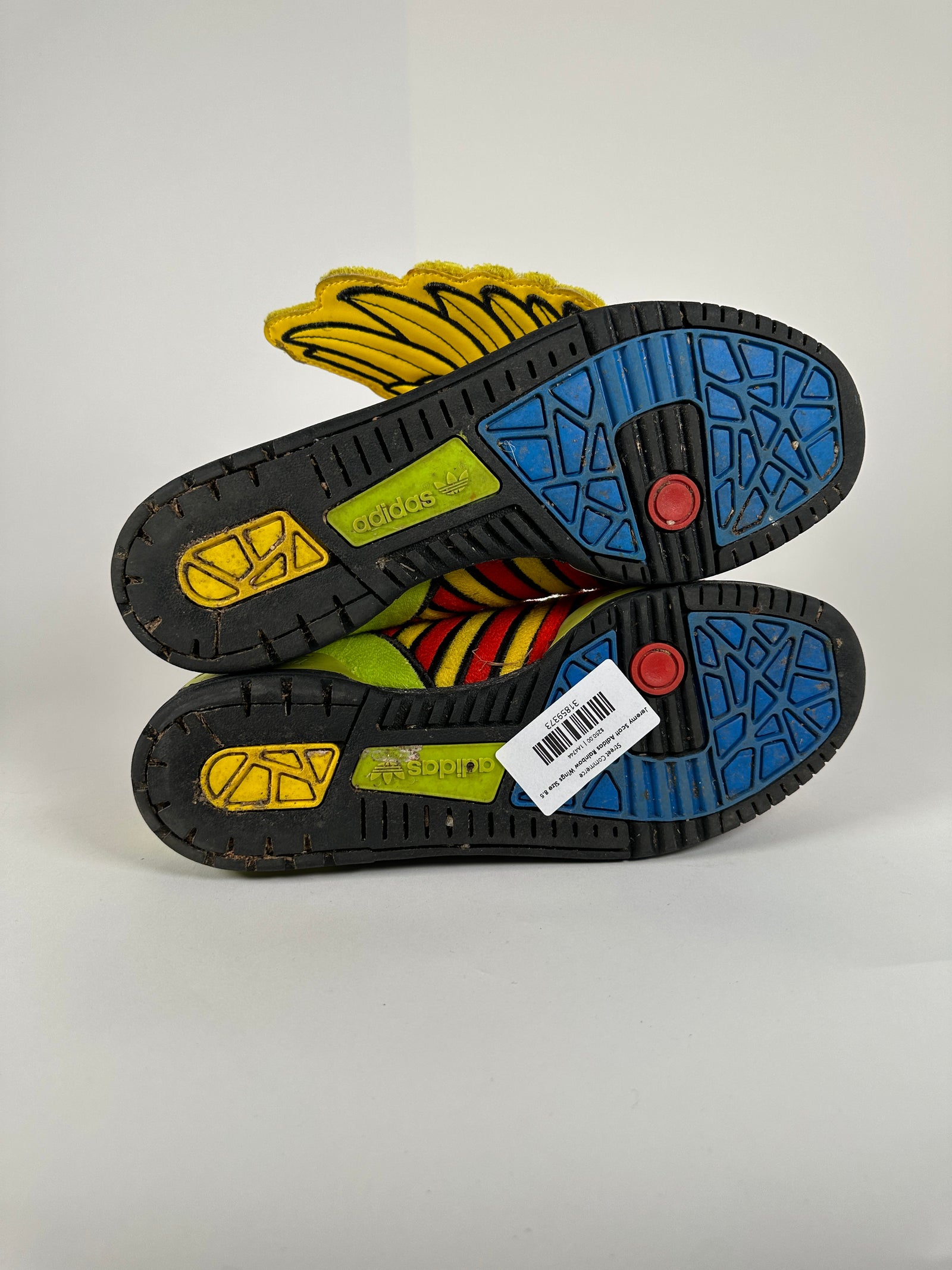 Jeremy Scott Adidas Rainbow Wings Size 8.5