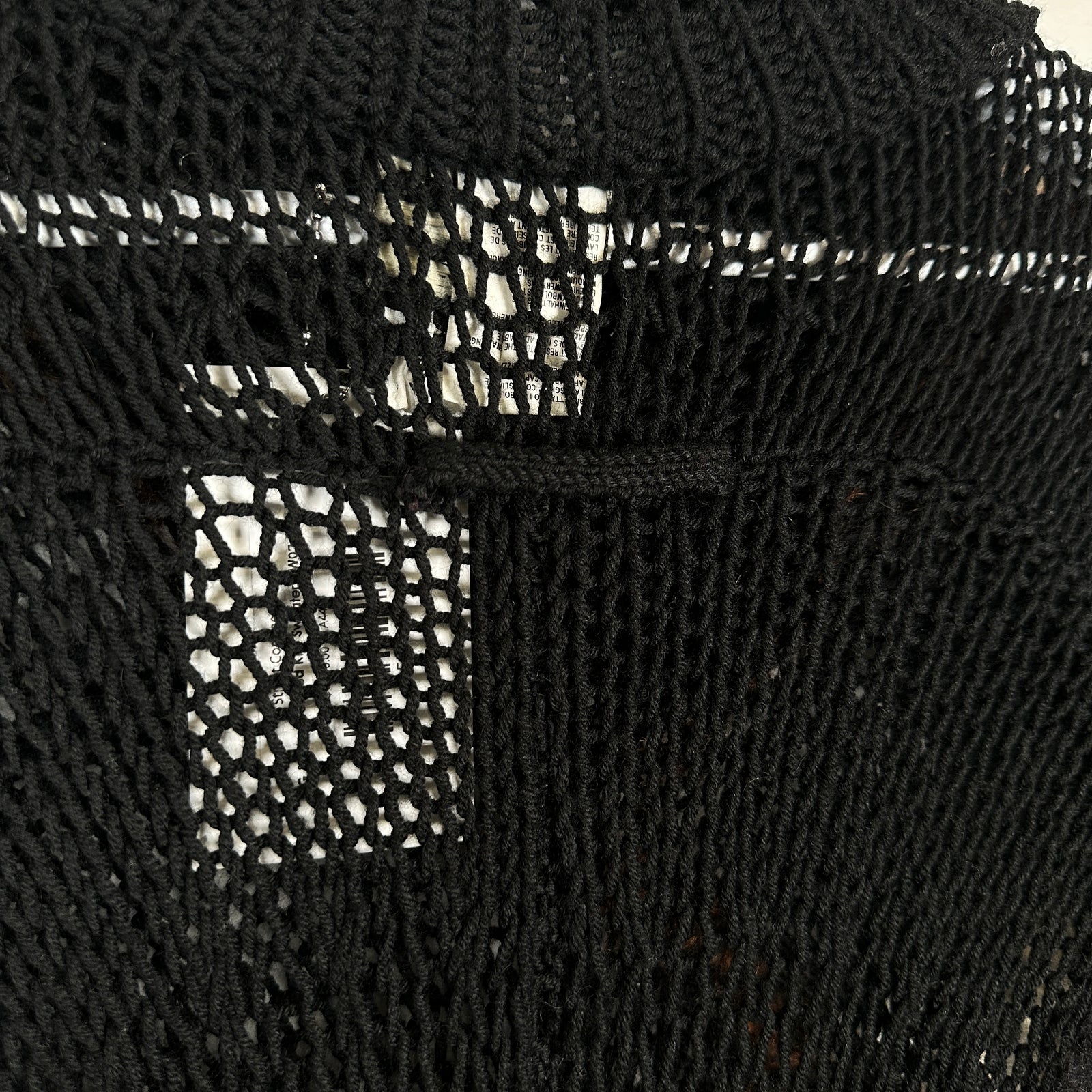 JPG Spider Webbed Knit Sweater AW07 Size M