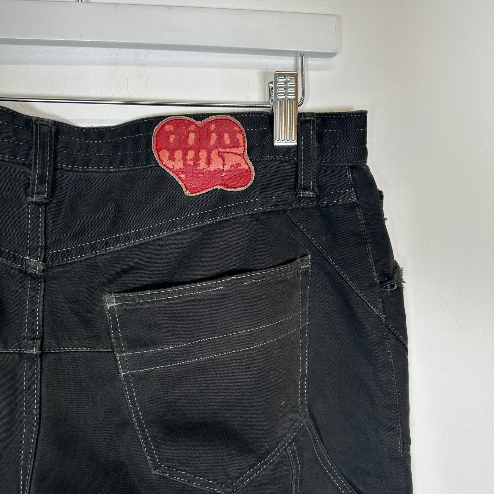 Number Nine Red Heart Jeans Size 30