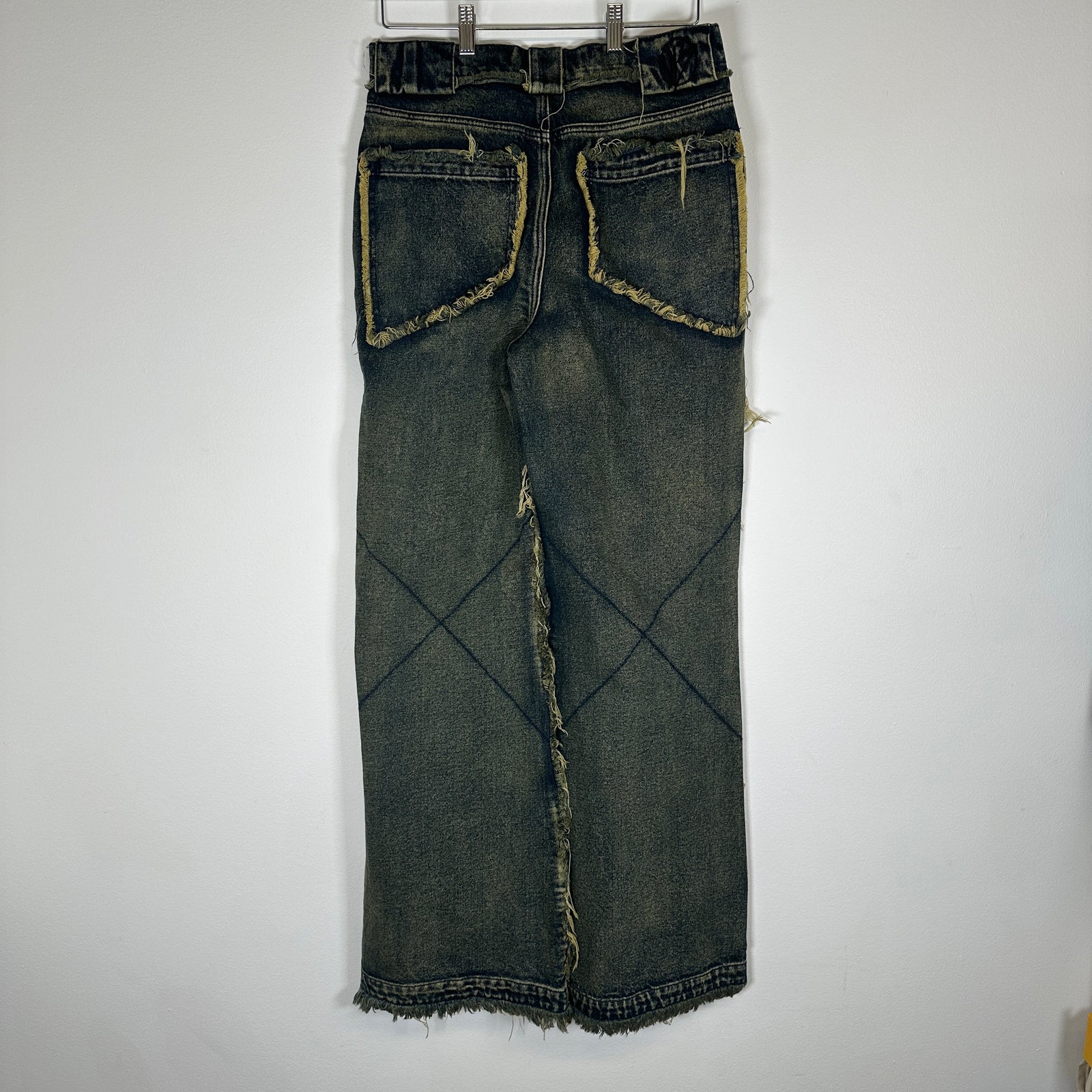 No Faith Distressed Jeans Size 30