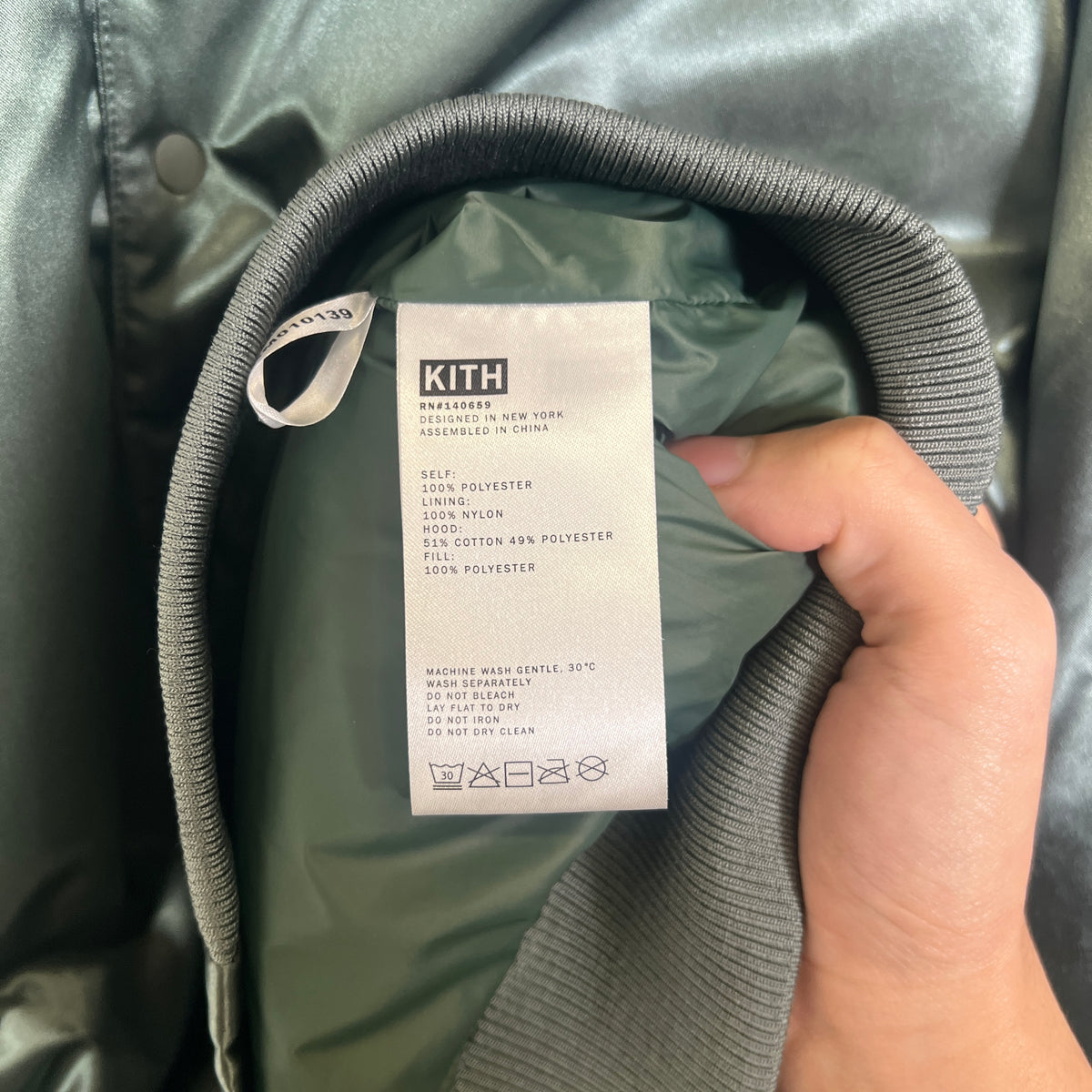 Kith Satin Gorman Bomber Jacket