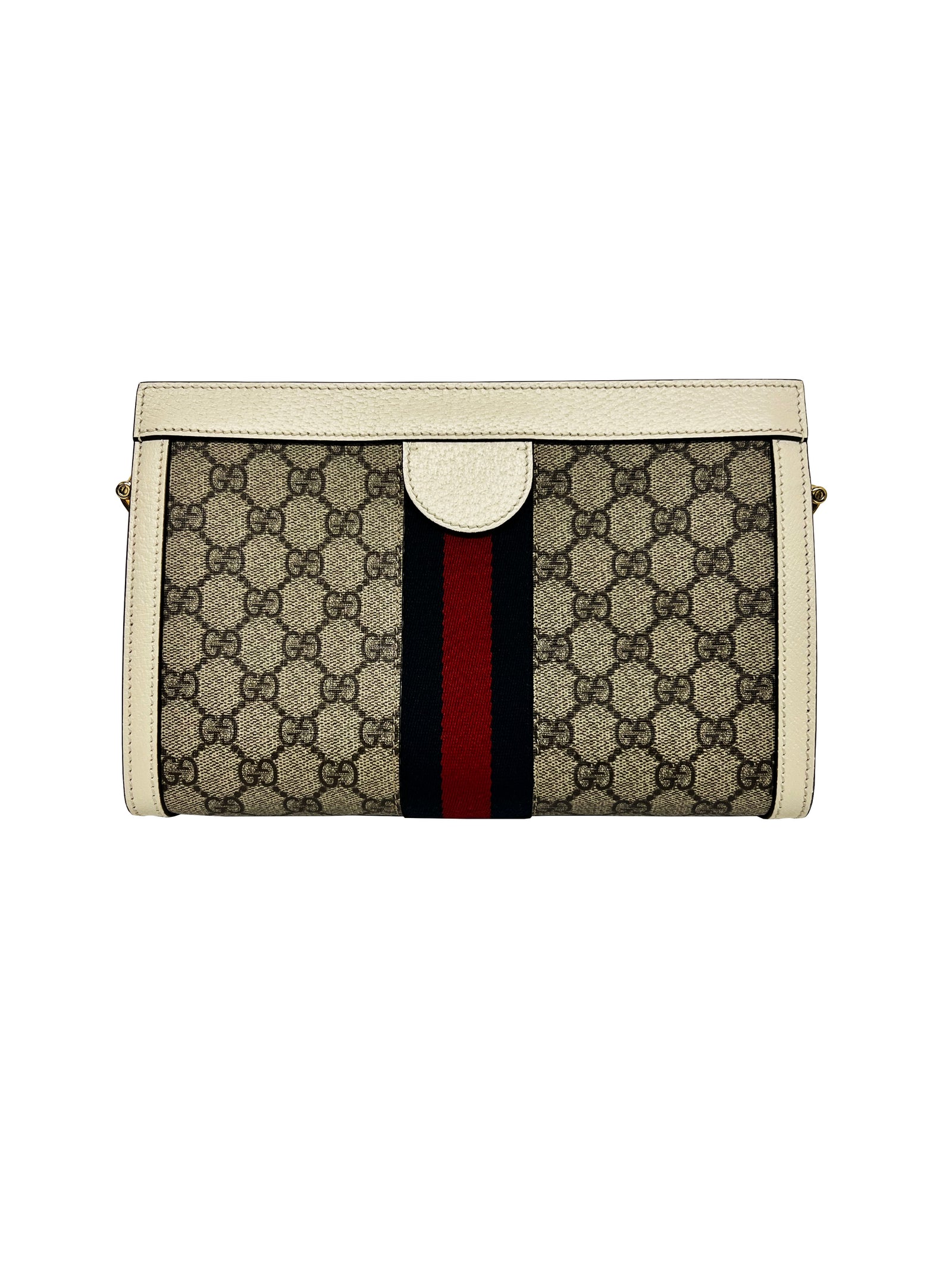 Gucci Small Ophidia Shoulder Bag White