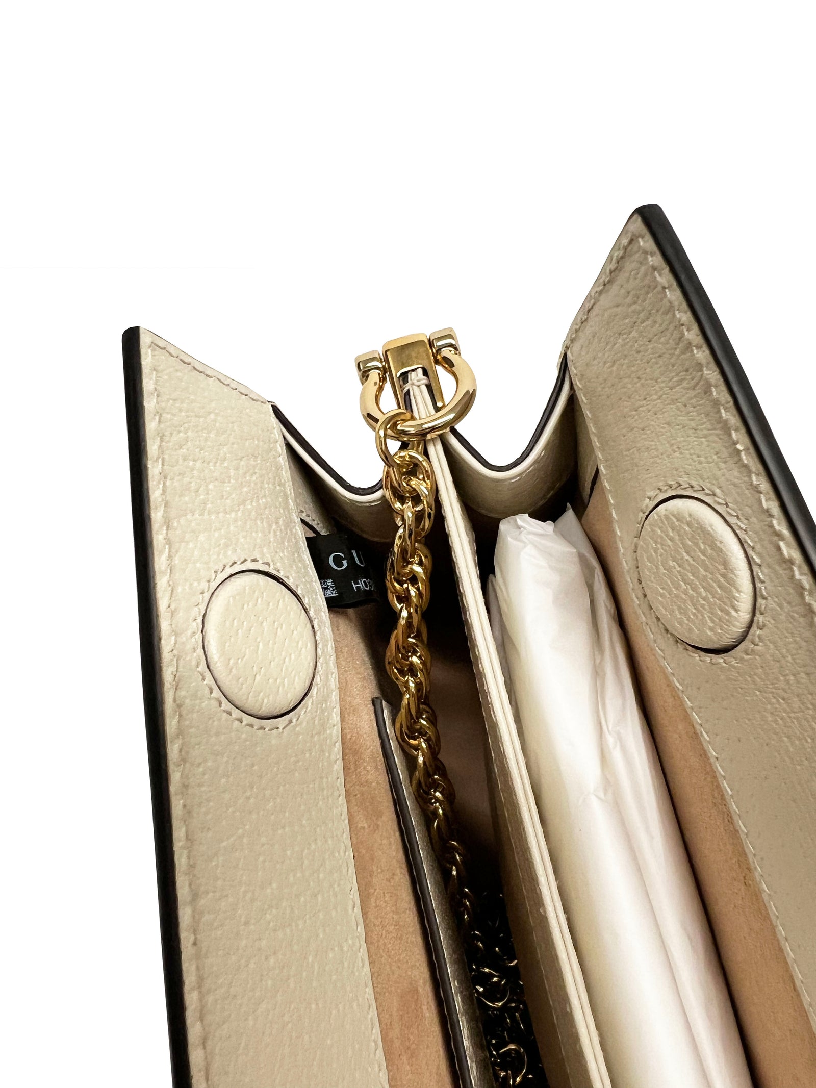 Gucci Small Ophidia Shoulder Bag White