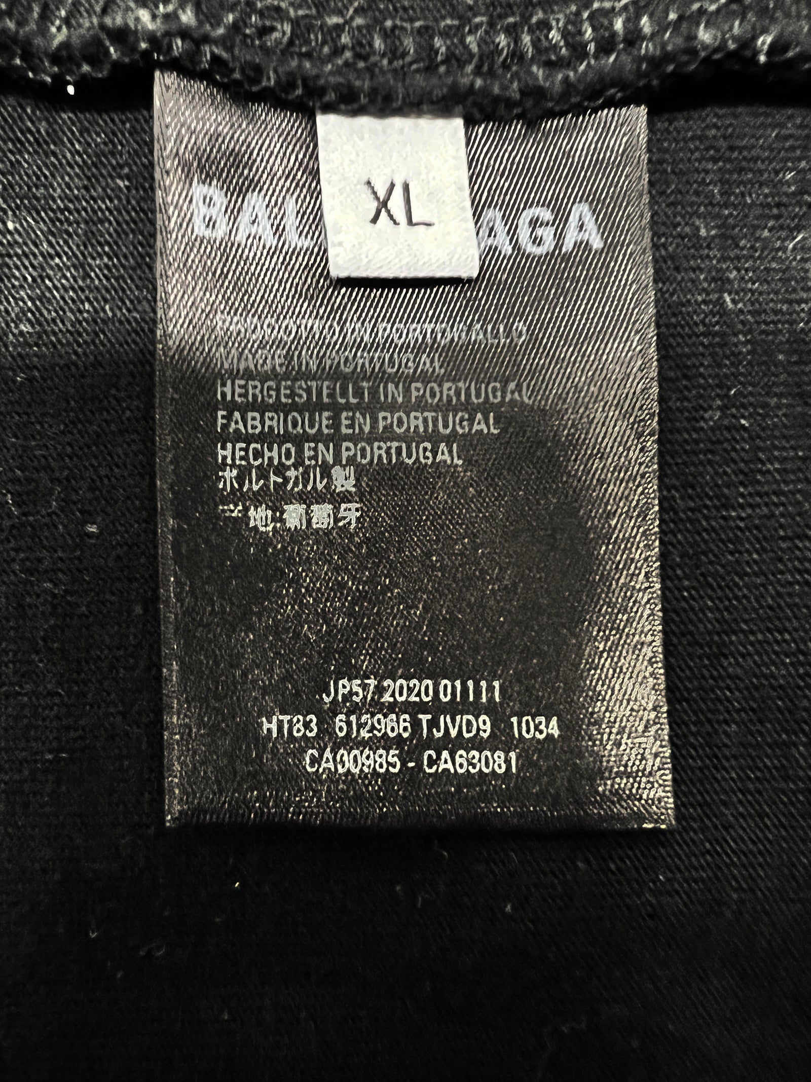 Balenciaga Logo T-Shirt Size X-Large