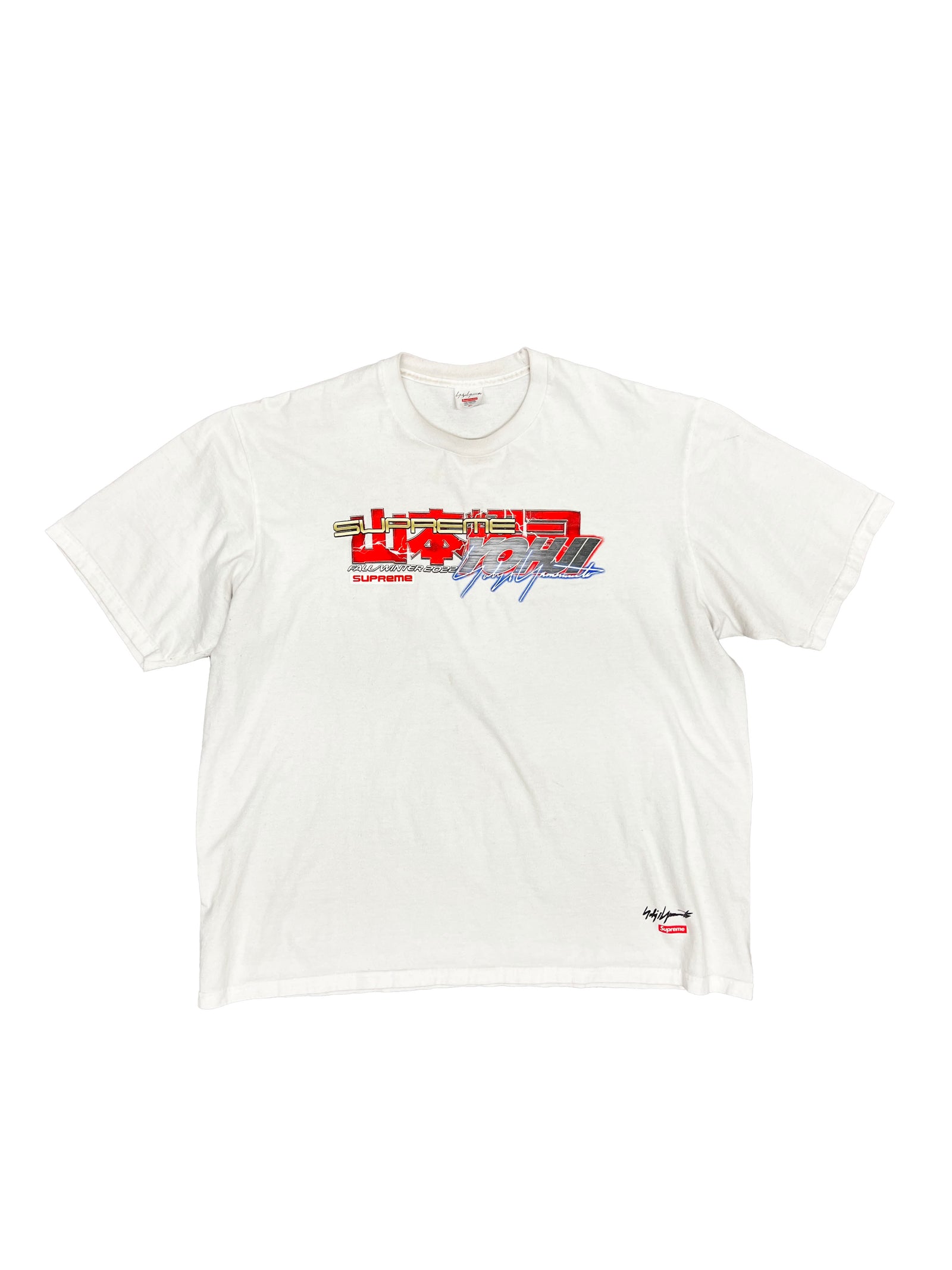 Yohji Yamamoto x Supreme Graphic T-Shirt Size X-Large