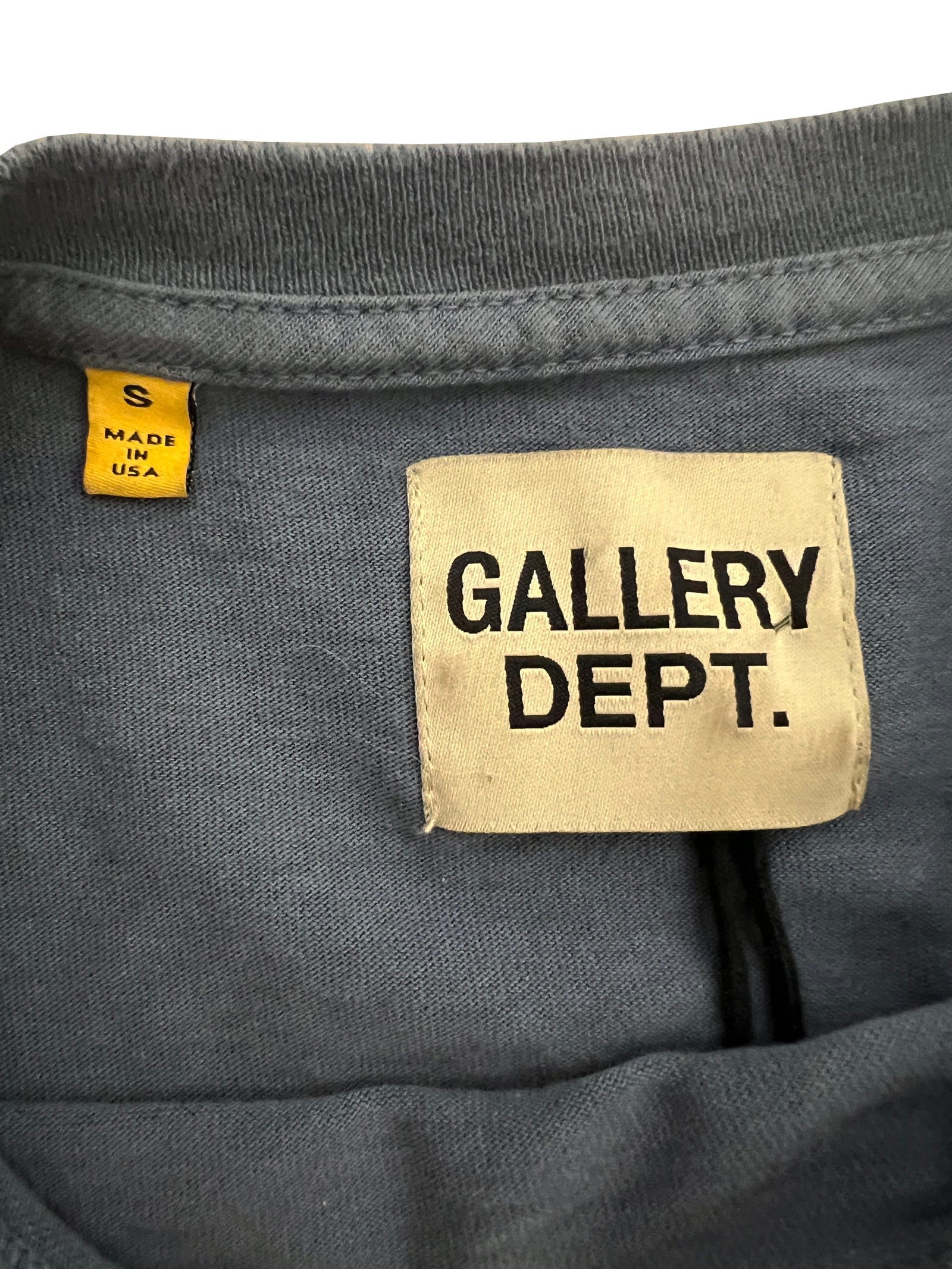 Gallery Dept Paint Splatter T-Shirt Size Small