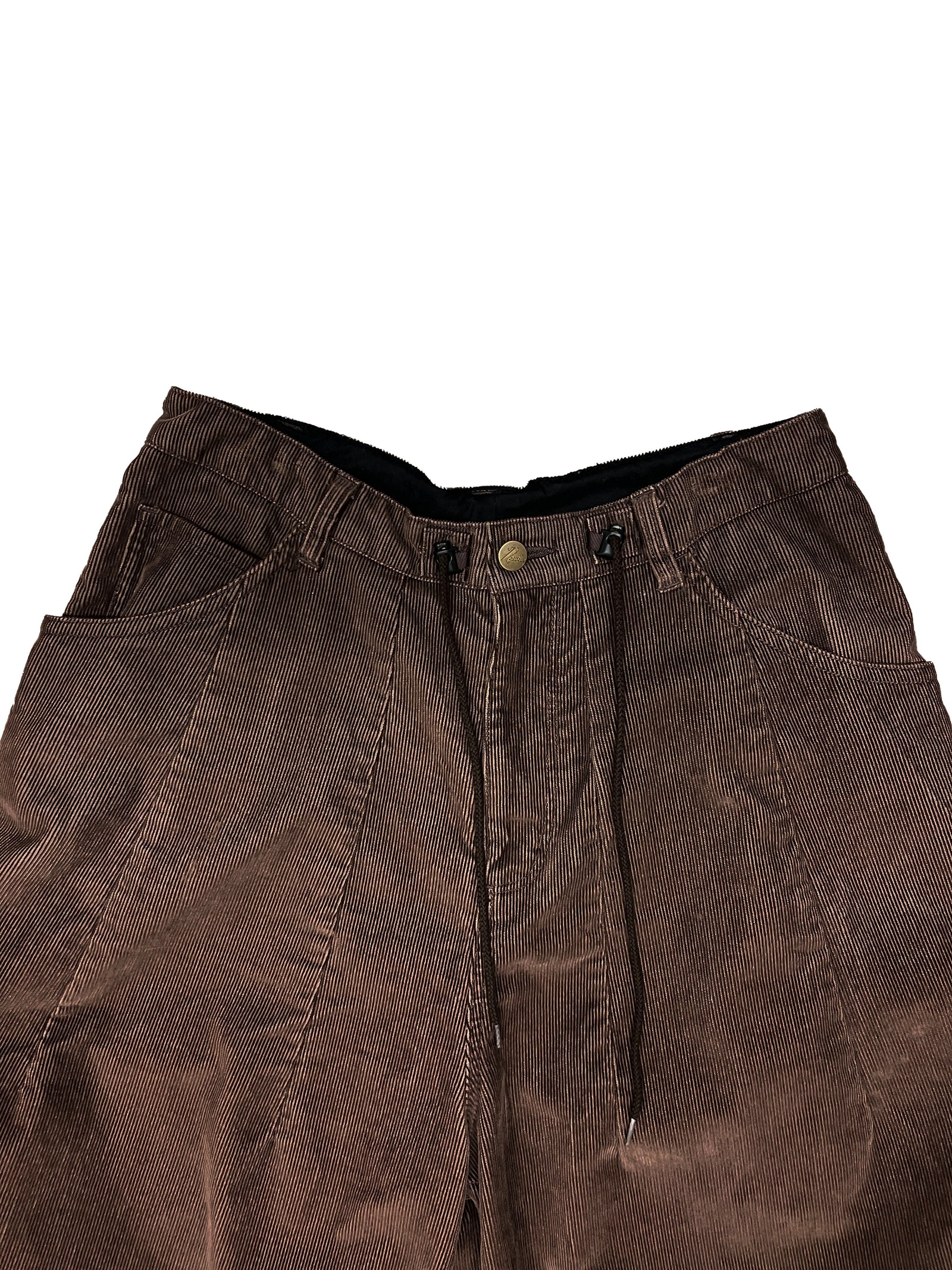 Needles H.D. Pant Brown Corduroy Size X-Small