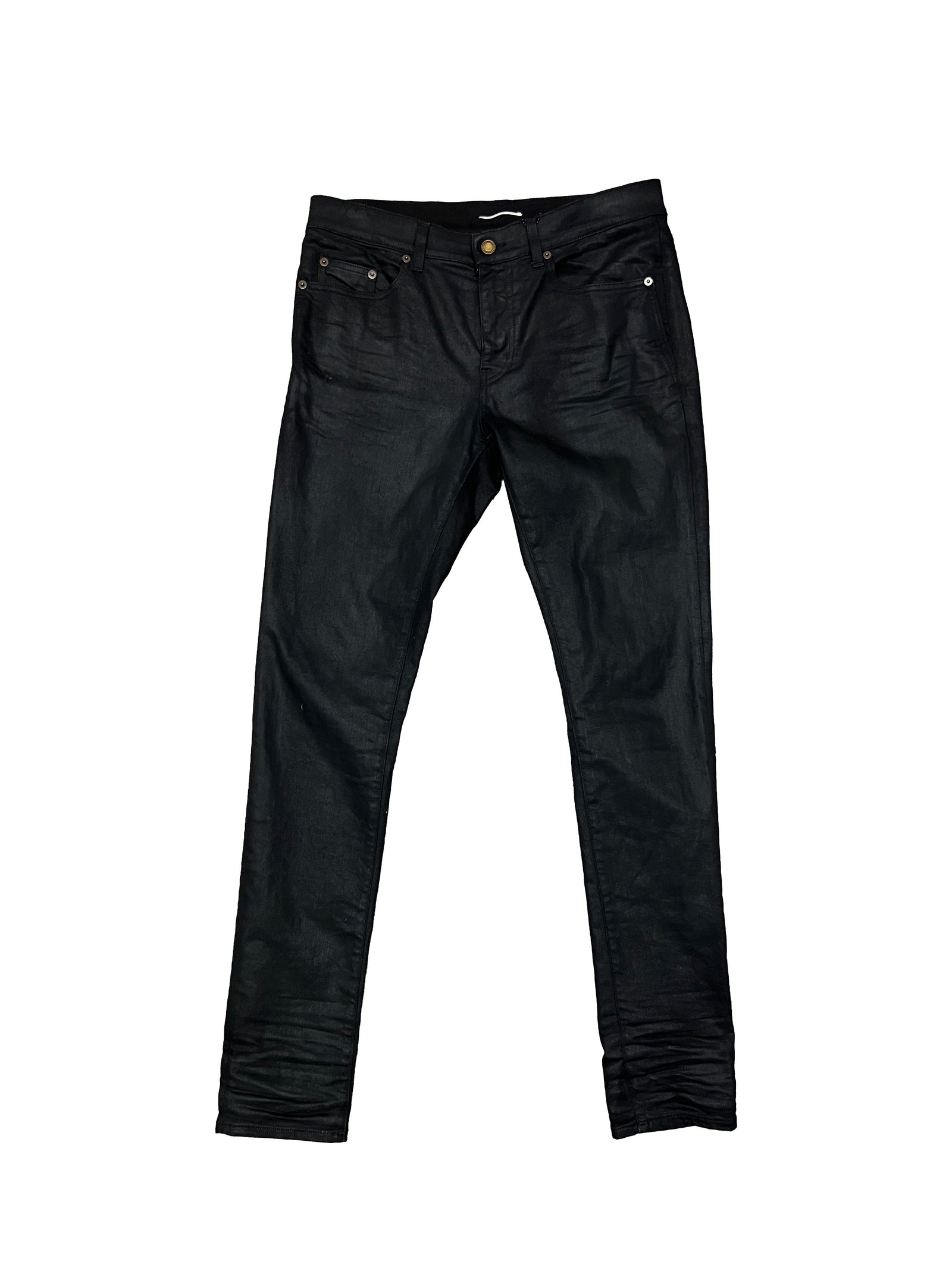 Saint Laurent Wax Dark Wash Jeans Size 32