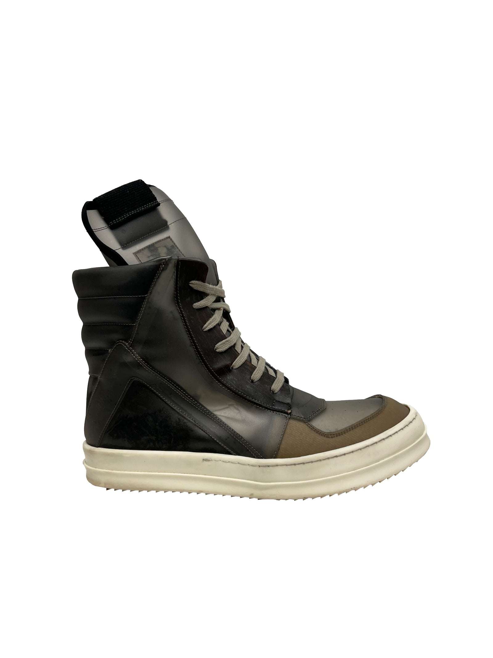 Rick Owens PVC Transparent Geobasket Size 10