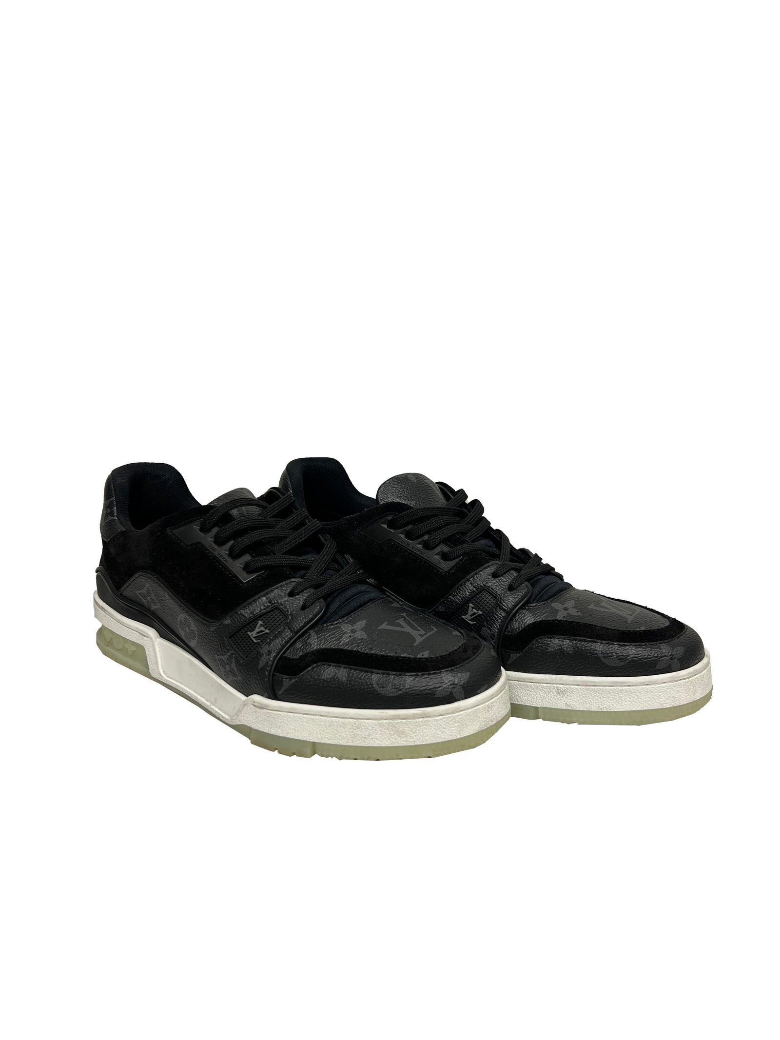 Louis Vuitton Black Trainer Size 10