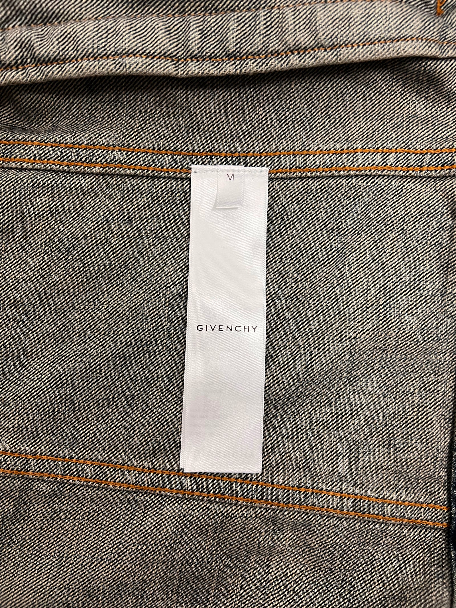 Givenchy Spiked Jean Jacket Size Medium