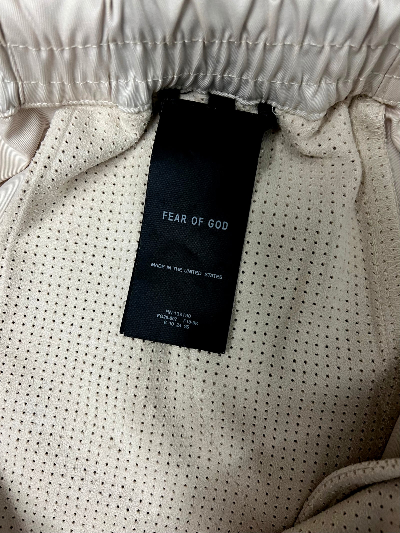 Fear Of God 6th Collection Nylon Pants Large