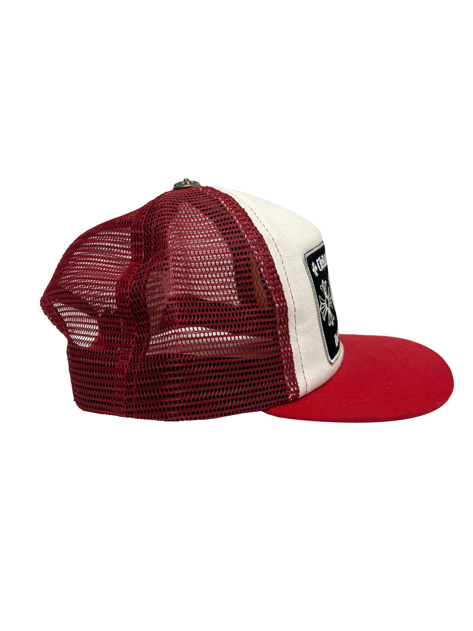 Chrome Hearts CH Red Trucker Hat