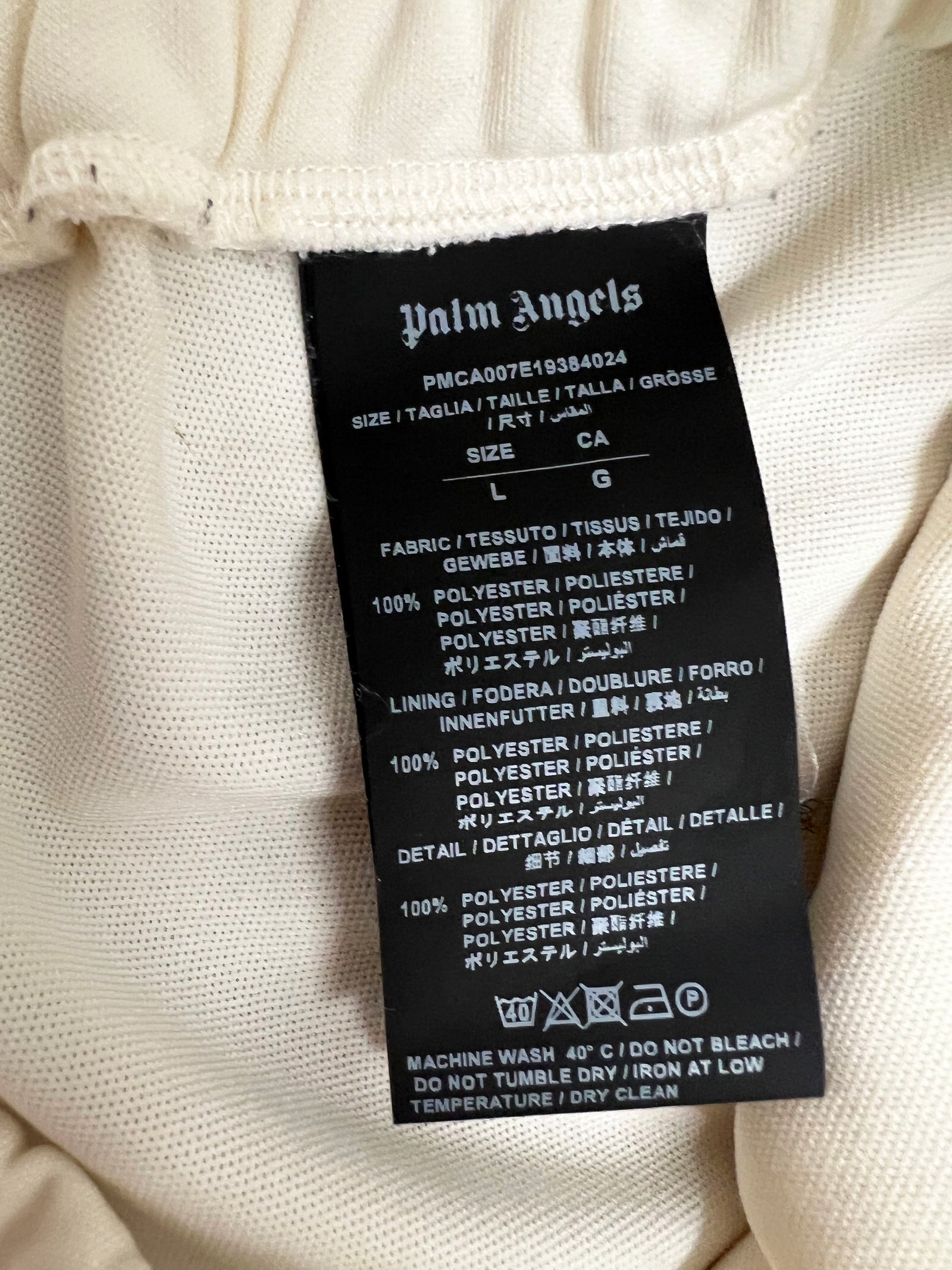 Palm Angels Rainbow Track Pants Size L