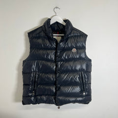 Moncler Puffer Vest Navy Size 5