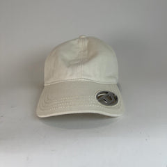 Diesel 'D' Metal Plaque Hat