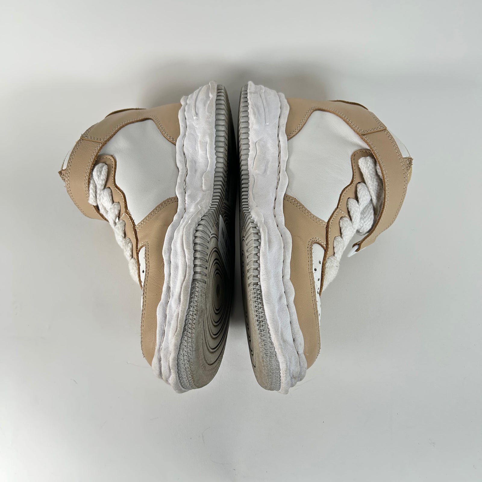 MMY Khaki/White High Tops Size 42
