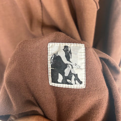Rick Owens Brown Jumbo Pentagram T-shirt Size OS