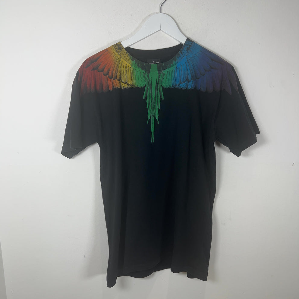 Marcelo Burlon Rainow Wings Graphic T-Shirt