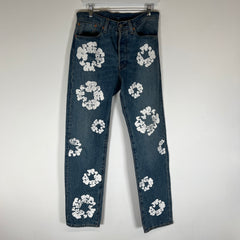 Denim Tears Lightwash Wreath Jeans Size 31