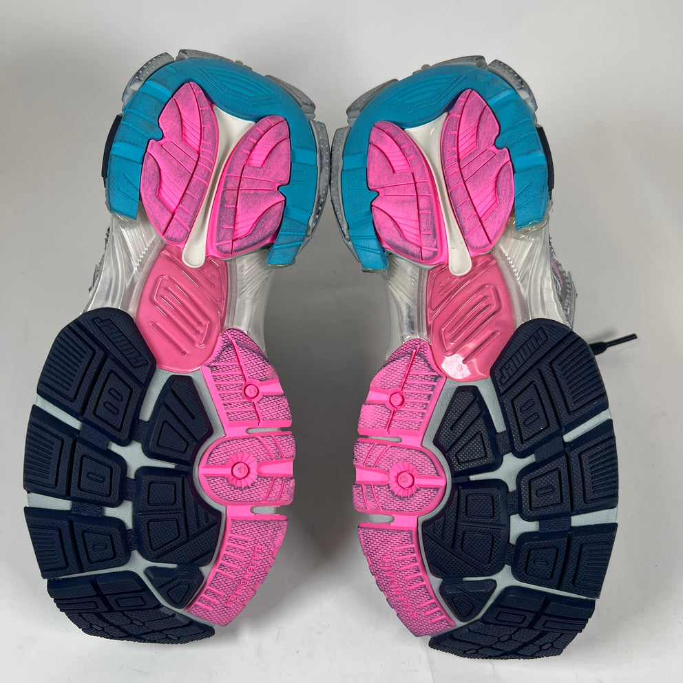 Balenciaga Grey/Pink/Blue Runners Size 42