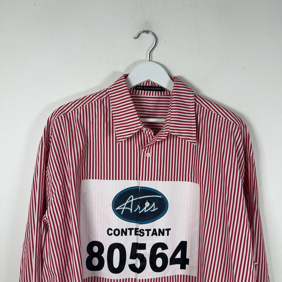 Aris Tatalovich Striped 'Contestant' Button-Up Shirt