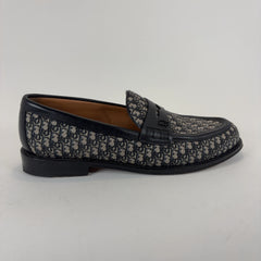 Dior Oblique Monogram Canvas Loafers