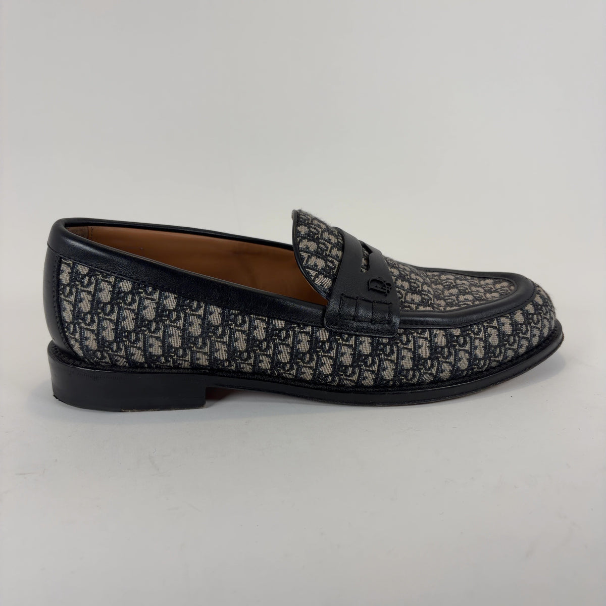 Dior Oblique Monogram Canvas Loafers