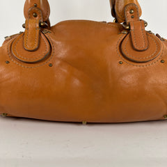 Chloe Paddington Lock Leather Handbag