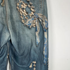 Acne Studios 1981 ‘Mid Blue’ Trompe L’oeil Jeans