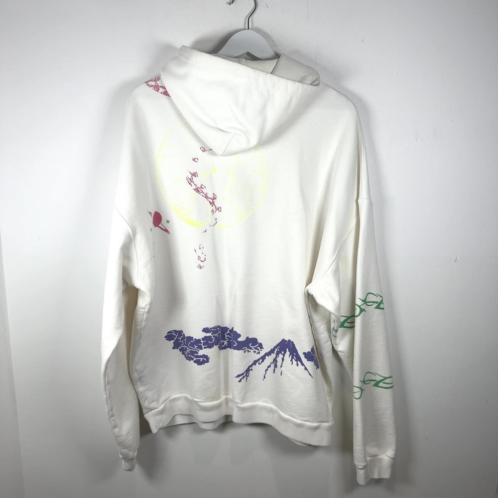 Siberia Hills Himalayas Tattoo Graphic Hoodie