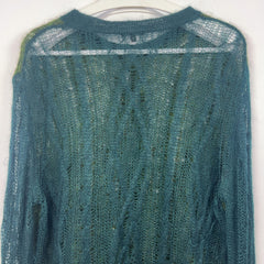 Ann Demeulemeester Distressed Mohair Sweater
