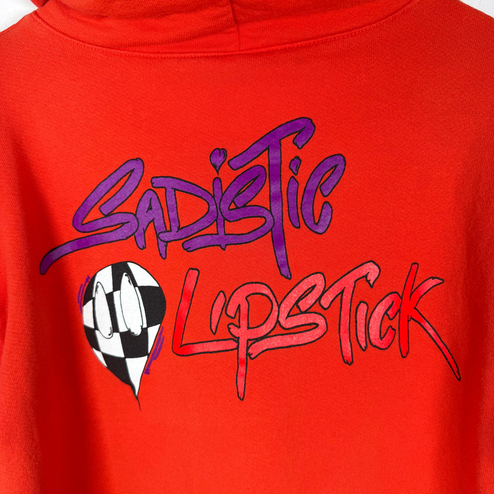 Chrome Hearts x Matty Boy Red Spark Graphic Hoodie Size L