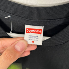 Supreme Black Chris Cunningham Rubber Johnny Tee Size M