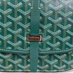 Goyard Green Goyardine Belvdere II PM Messenger Bag