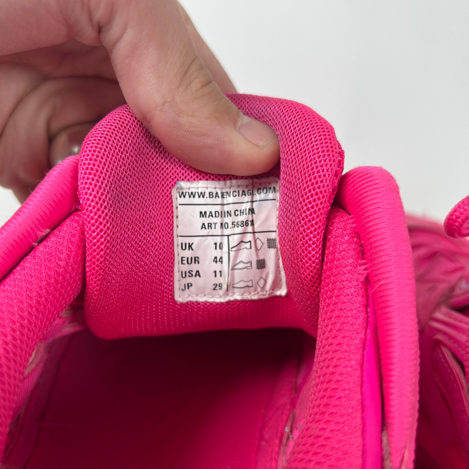 Balenciaga Track 2 All Pink Size 44
