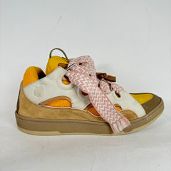 Lanvin Yellow Curb Sneakers Size 46