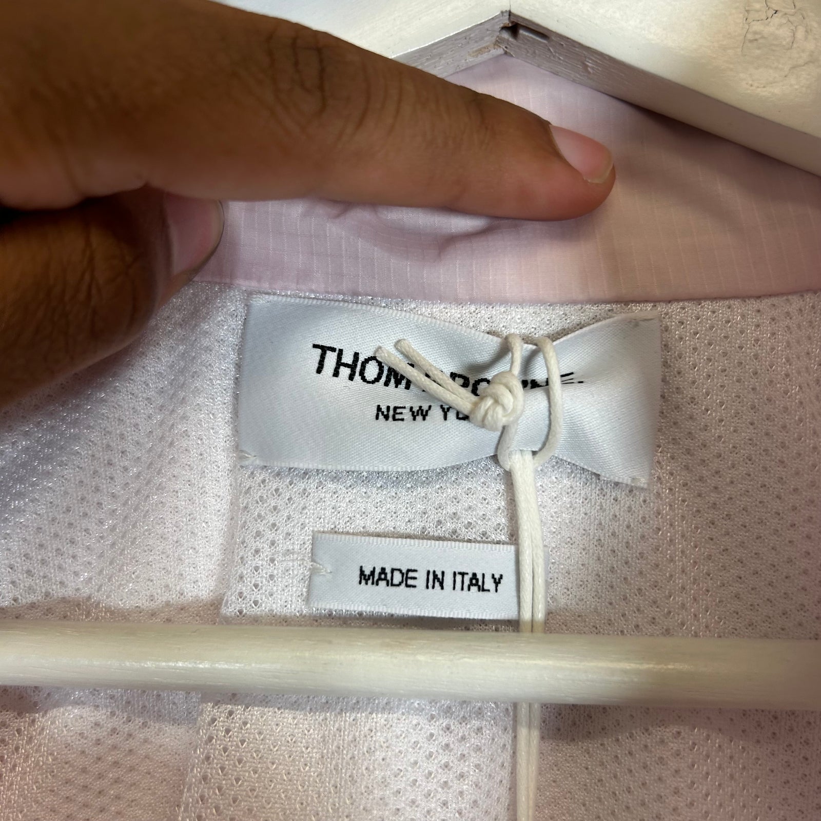 Thom Browne Pink Windbreaker Size 3