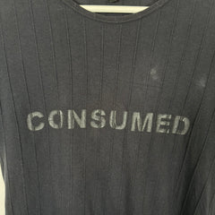 Raf Simons Black 03 Consumed Tee Size S