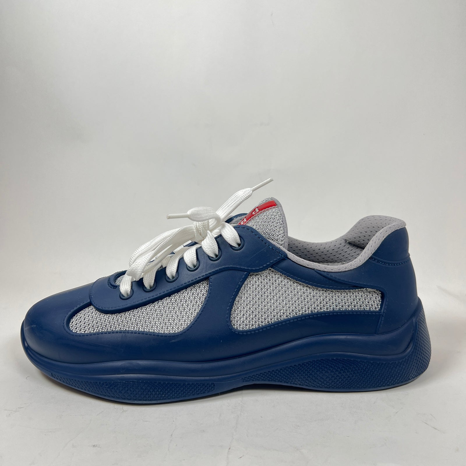 Prada Navy Rubber Cups Size 40