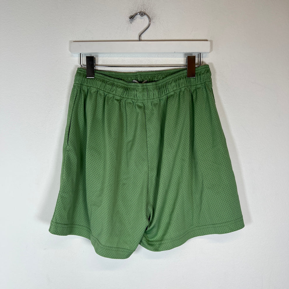 Eric Emanuel Green/Brown Mesh Shorts Size L