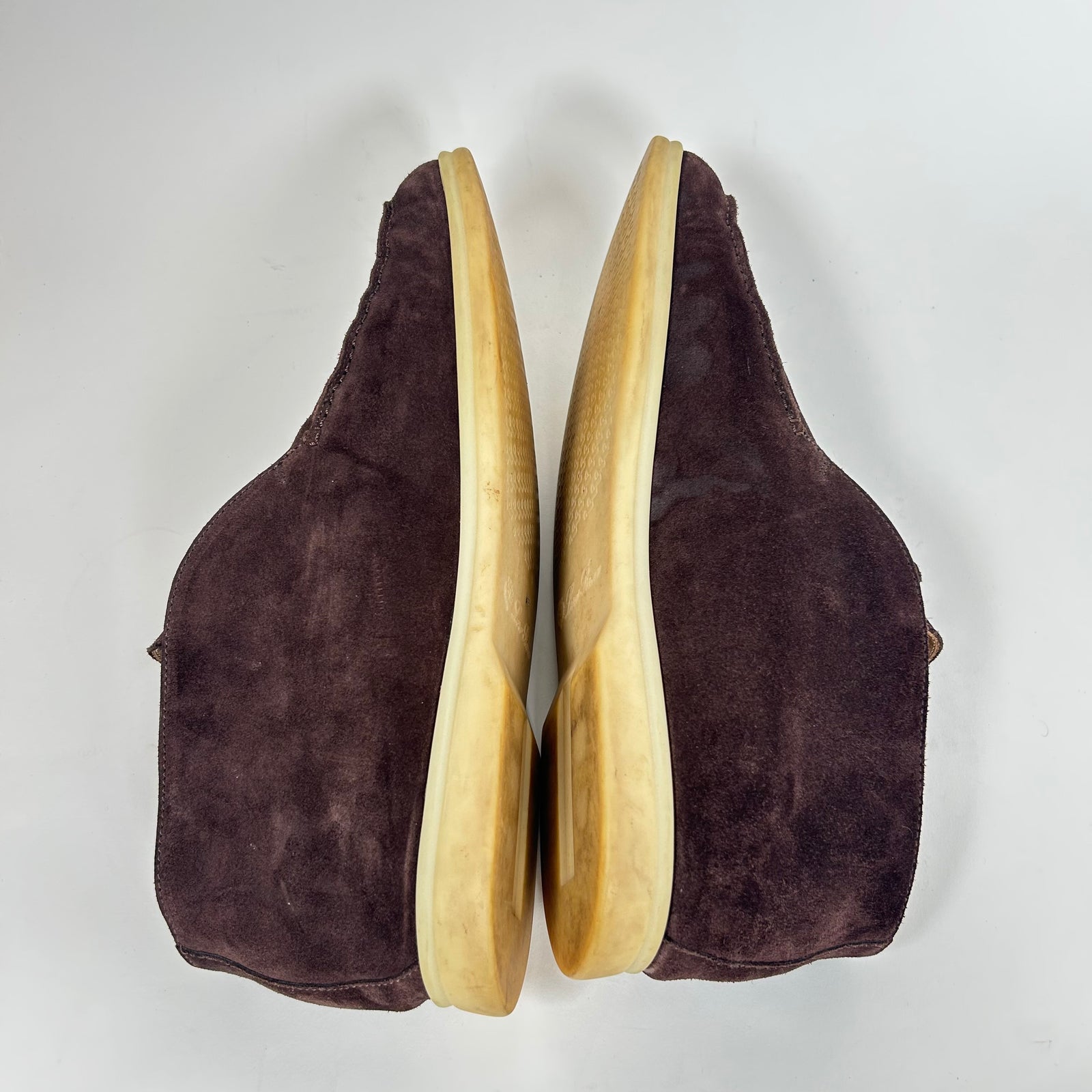Loro Piana Brown Open Walks Size 43