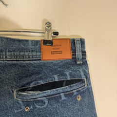 Supreme x Martine Rose Blue Cargo Denim Jeans Size 36