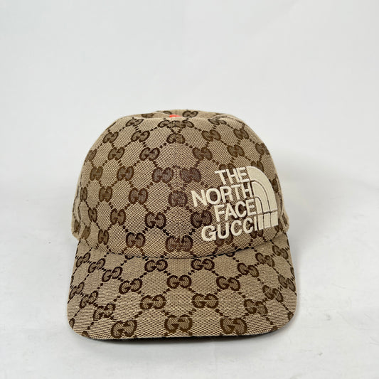 Gucci x The North Face Beige GG Monogram Hat Size M