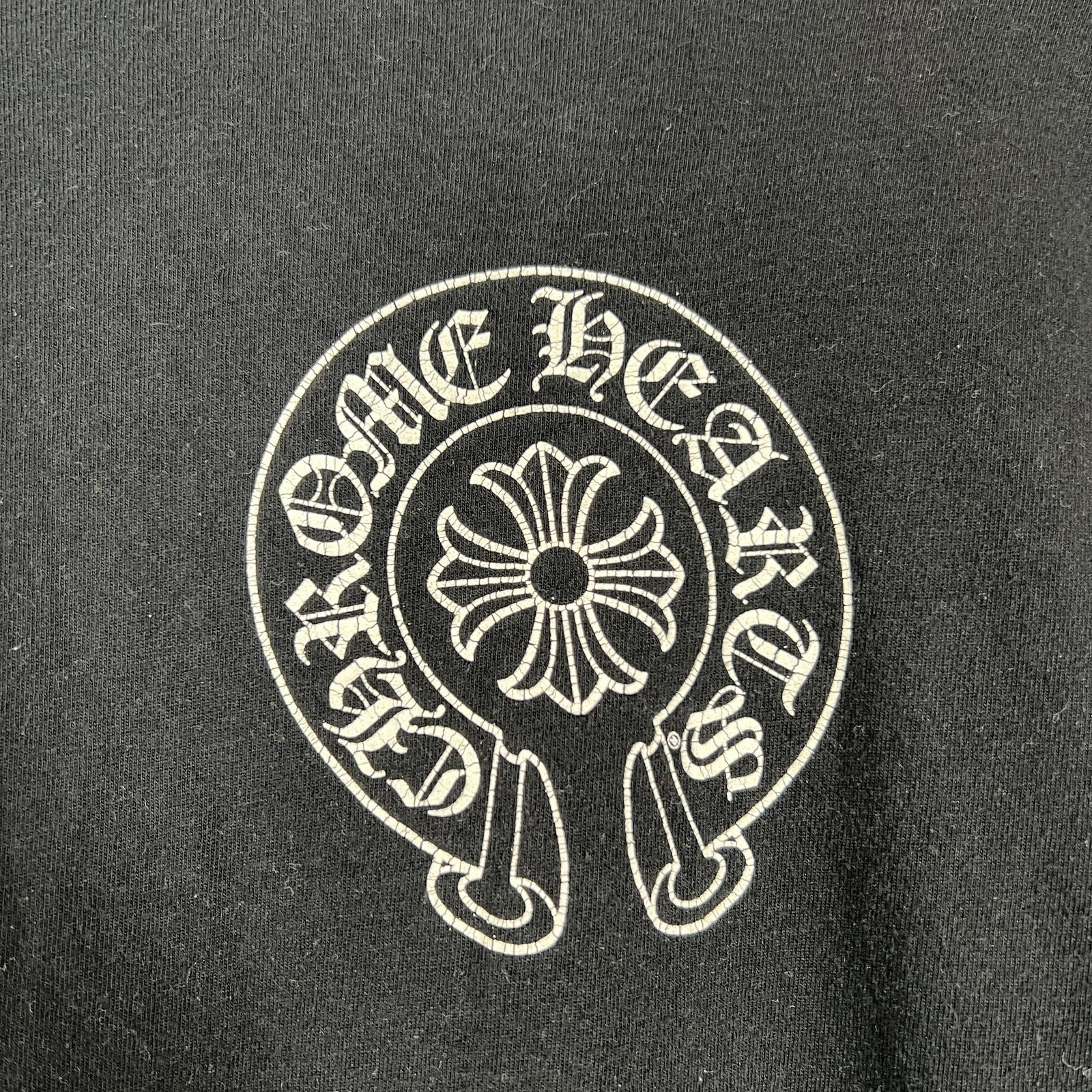 Chrome Hearts Black T-Bar Logo Longsleeve Size L