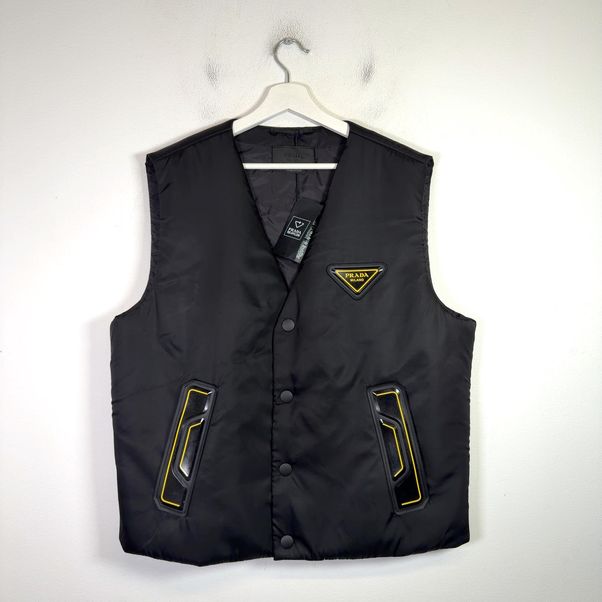 Prada Re-Nylon Padded Gabardine Vest