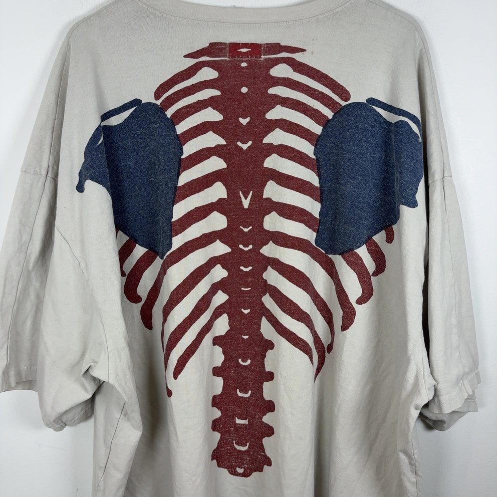 Kapital Skeleton Graphic T-Shirt