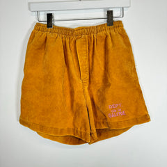 Gallery Dept Corduroy Embroidered Shorts Size S