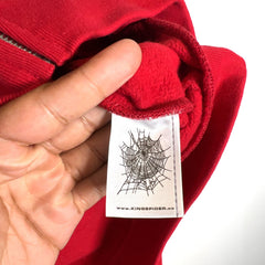 Sp5der Angel Number Zip-Up Hoodie