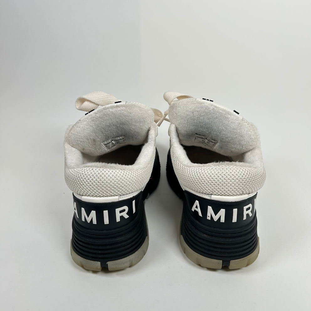 Amiri Black/White MA-1 Sneaker Size 9